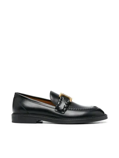 Chloé Marcie Loafers In Black