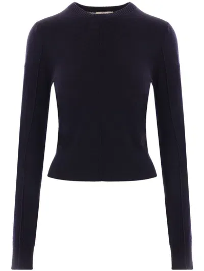 Chloé Chloè Wool Crewneck Jumper In Black