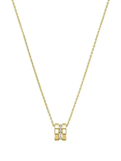 Chopard 18kt Yellow Gold Ice Cube Diamond Necklace In 金色