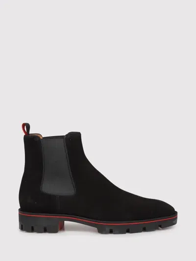 Christian Louboutin Alpinosol Ankle Boots In Black