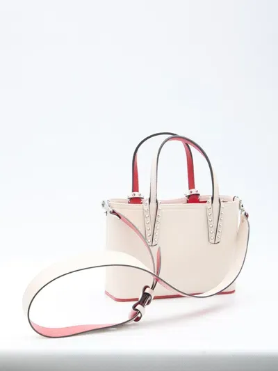 Christian Louboutin Cabata Mini Tote Bag In Beige