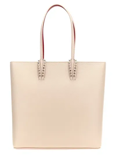 Christian Louboutin Cabata N/s Shopping Bag In White