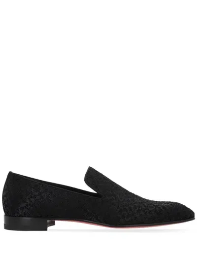 Christian Louboutin Dandelion Loafers In Black