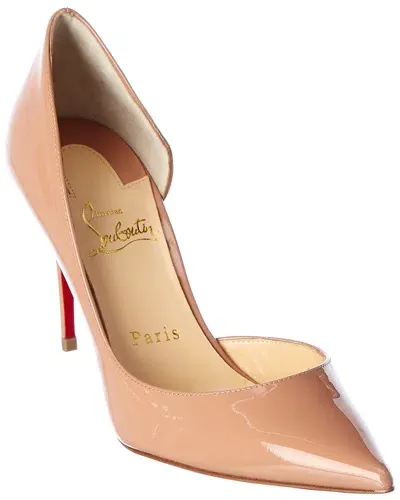 Christian Louboutin Iriza 85 Patent Pump In Pink