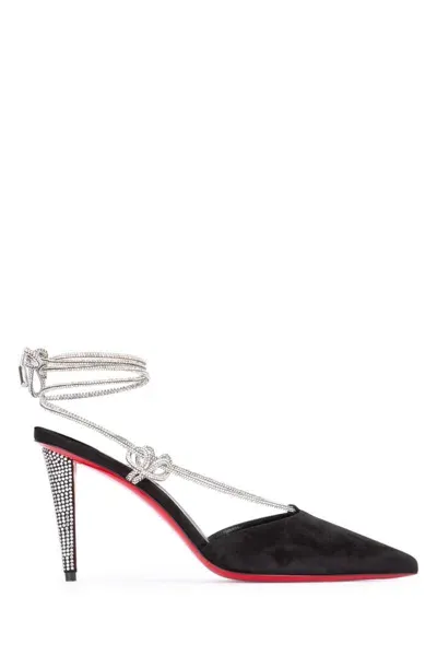 Christian Louboutin Heeled Shoes In Blackcrylinblack