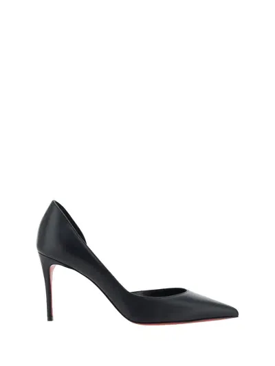 Christian Louboutin Iriza 85 Leather Pump In Black