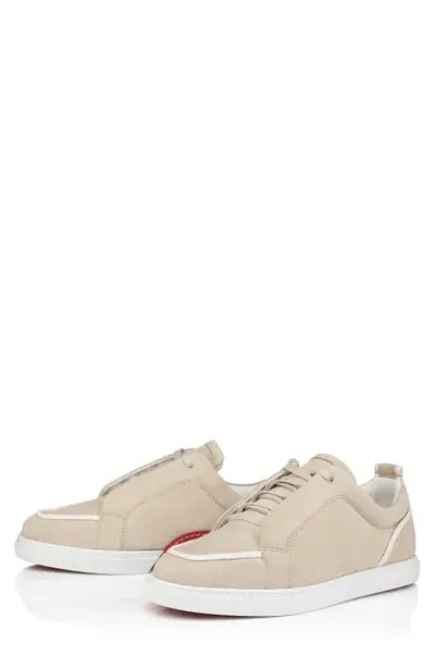 Christian Louboutin Jimmy Sneaker In Foggy