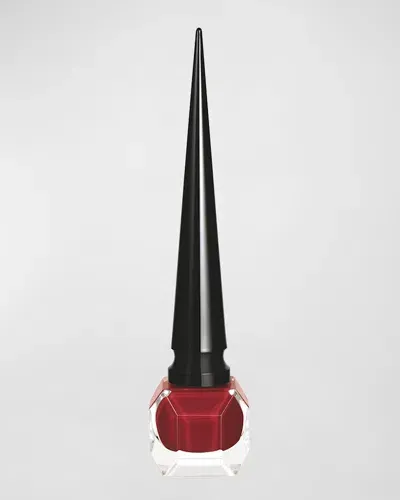 Christian Louboutin Lalaque Le Vernis Nail Color, 0.2 Oz. In Very Prive Red 118