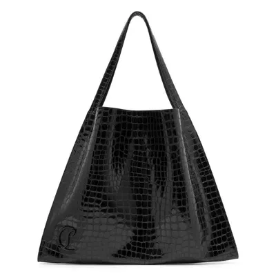 Christian Louboutin Le 54 Black Calf Ali Tote Bag