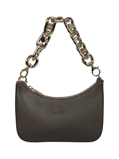 Christian Louboutin Loubila Chain Mini Bag In Grey