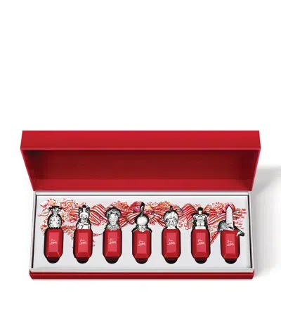 Christian Louboutin Loubiworld Miniature Fragrance Gift Set In White