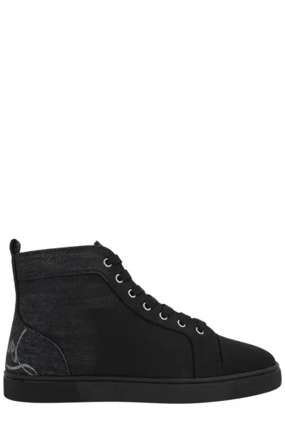 Christian Louboutin Louis High In Schwarz