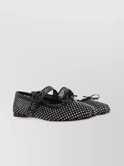 Christian Louboutin Flat Shoes In Black