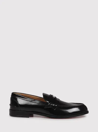 Christian Louboutin Loafers In Black