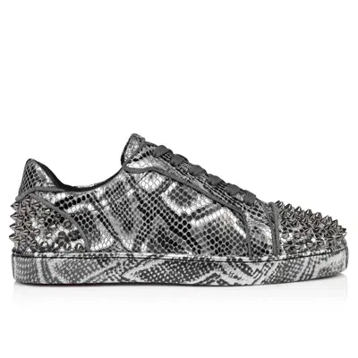 Christian Louboutin Sneakers In Silver/sv