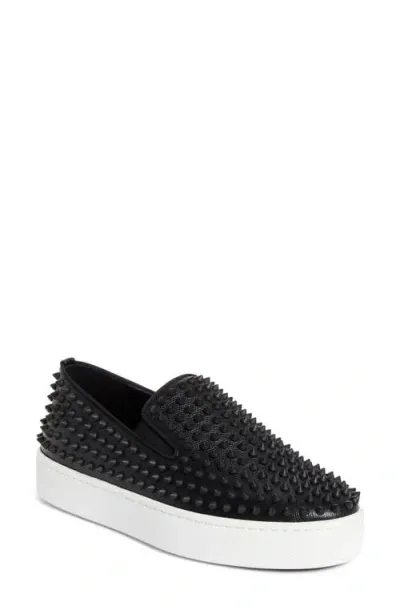 Christian Louboutin Sneakers Shoes In Black