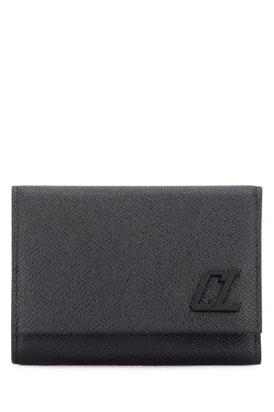 Christian Louboutin Wallets In Black