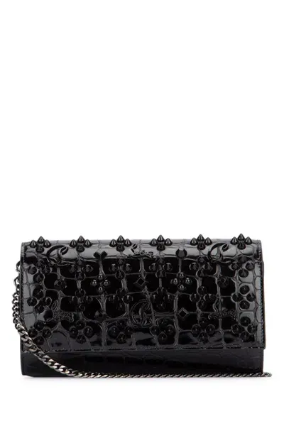 Christian Louboutin Wallets In Black