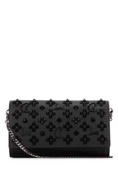 Christian Louboutin Wallets In Black