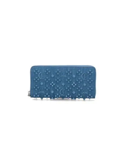 Christian Louboutin Wallets In Blue/lac