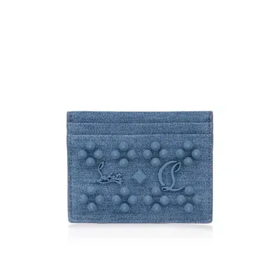 Christian Louboutin Wallets In Blue/lac