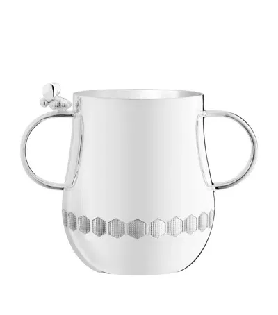 Christofle Beebee Silver Baby Cup In Metallic