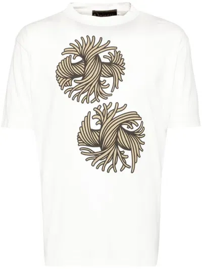 Christopher Nemeth Printed T-shirt In White