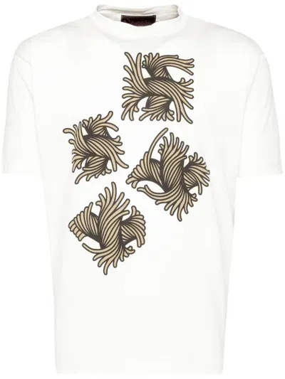 Christopher Nemeth Printed T-shirt In White