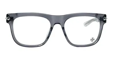 Chrome Hearts Slidn - Graphite / Crystal Rx Glasses In Grey Crystal