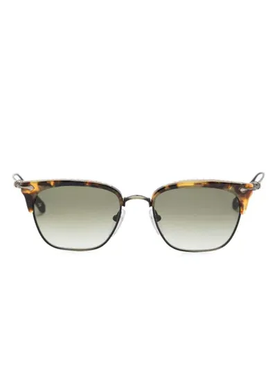 Chrome Hearts Sluntradiction Tortoiseshell Sunglasses In Brown