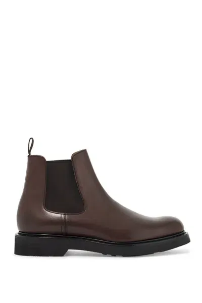 Church's Leather Leicester Chelsea Boots In Brown