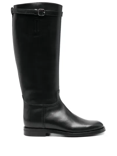 Church's Women's Michelle 2g Leather Boots In Nero