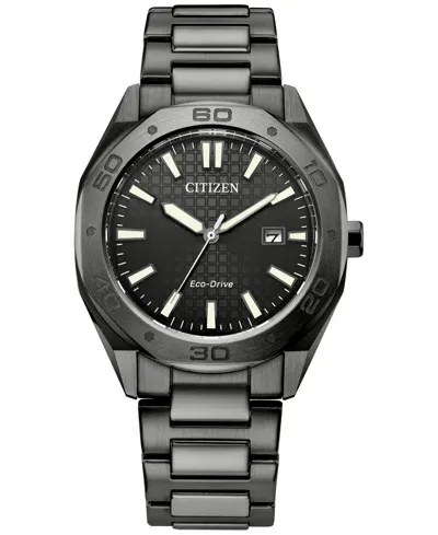 Citizen Eco-drive Men's Weekender Gray-tone Stainless Steel Bracelet Watch 41mm In No Color