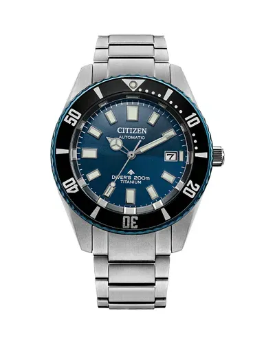 Citizen Promaster Dive Watch, 41mm In Blue/silver