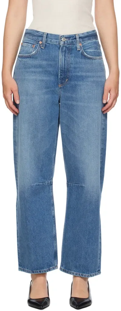 Citizens Of Humanity Blue Miro Relaxed Jeans In Pacifica