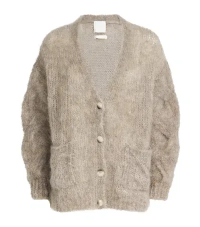 Citizens Of Humanity Padma Cable Cardigan In Grey