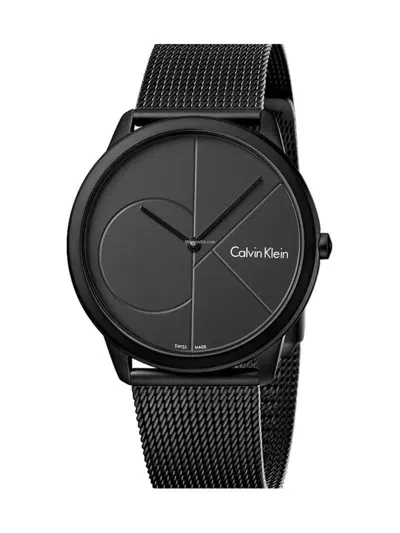 Ck Calvin Klein Calvin Klein Mod. Minimal In Black