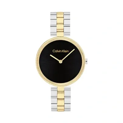 Ck Calvin Klein New Collection Watches Mod. 25100012 In Black