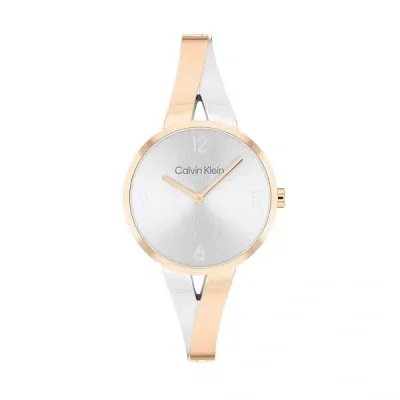 Ck Calvin Klein New Collection Watches Mod. 25100028 In Gold