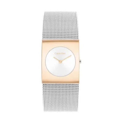 Ck Calvin Klein New Collection Watches Mod. 25100063 In Metallic