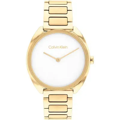 Ck Calvin Klein New Collection Watches Mod. 25200276 In Gold