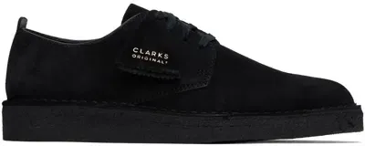 Clarks Originals Black Coal London Derbys In Black Sde