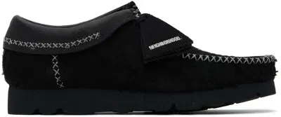 Clarks Originals Black Neighborhood Edition Wallabee Derbys