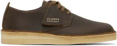 Clarks Originals Coal London Lace-up Shoes In Beeswax