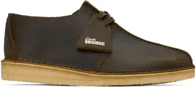 Clarks Originals New Desert Trek Dark Brown Shoes