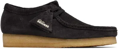 Clarks Originals Brown Wallabee Derbys In Brown Slate Sde