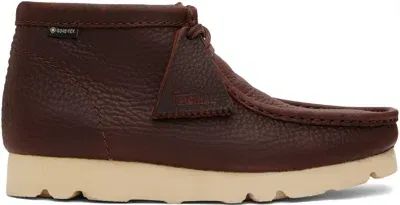 Clarks Originals Wallabee Boot Beeswax Leather In British Tan Lea