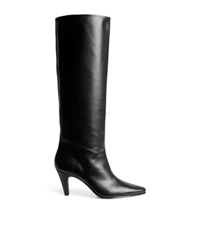 Claudie Pierlot Knee-high 75mm Boots In Black