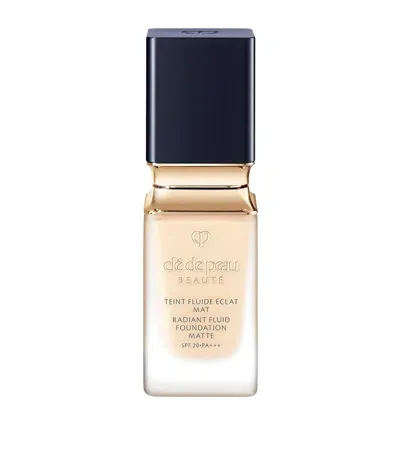 Clé De Peau Beauté Radiant Fluid Foundation Matte In Ivory