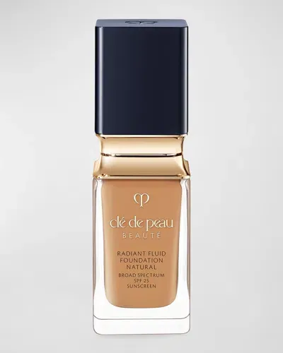 Clé De Peau Beauté Cle De Peau Beaute Radiant Fluid Foundation Natural Broad Spectrum Spf 25 In Bf (deep Tan Buff With Warm Undertones)